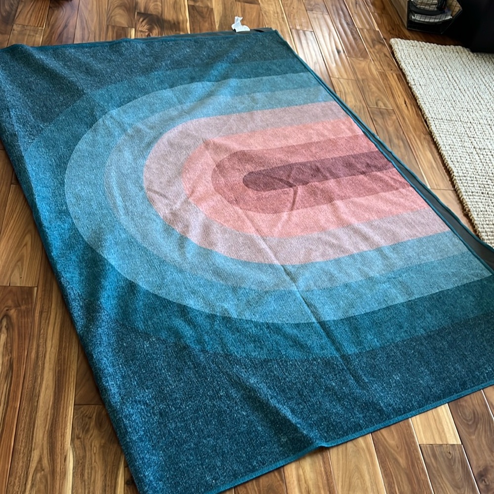 Rainbow ruggable Rug Cover